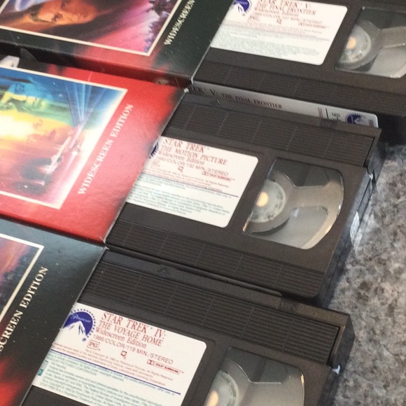 Star Trek VCR Screen Voyages. Collectors box of 6. Paramount 1993 - Picture 4 of 6